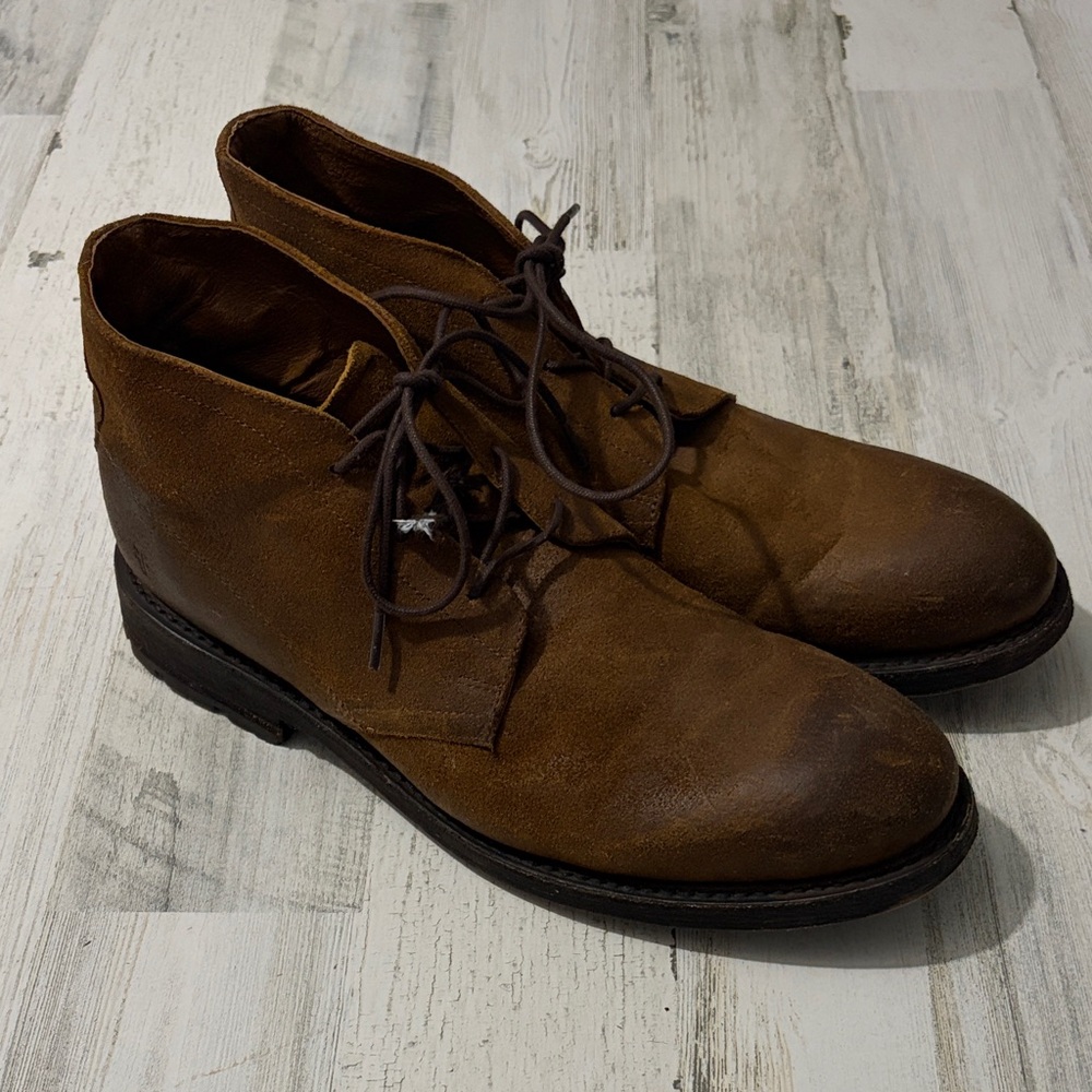 Frye Men's Bowery Leather Chukka Boots Size 11